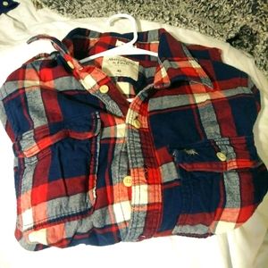 Abercrombie and Fitch mens flannel shirt